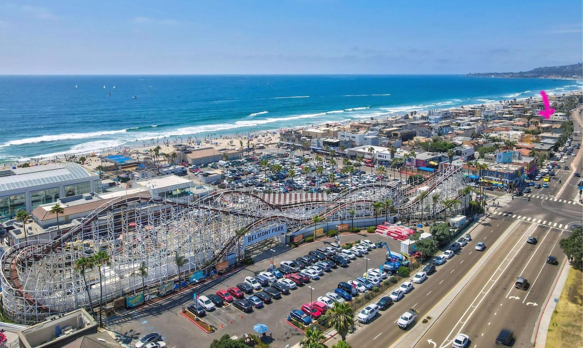 Luna Azul, Cozy Condo Only Steps To Mission Beach! Free Internet サンディエゴ エクステリア 写真