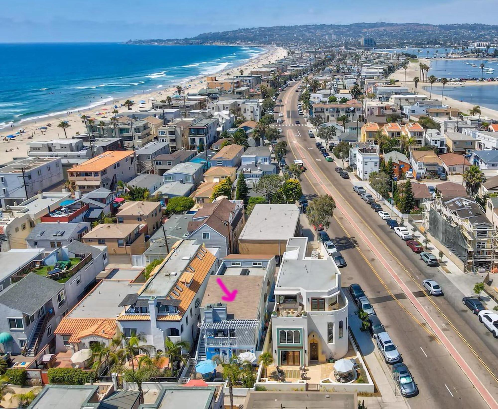 Luna Azul, Cozy Condo Only Steps To Mission Beach! Free Internet サンディエゴ エクステリア 写真